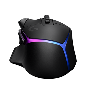 Logitech G502 X PLUS, melna - Bezvadu datorpele