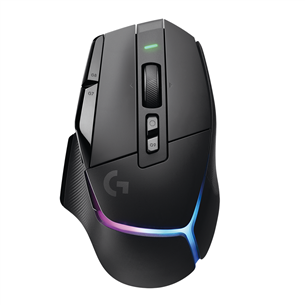 Logitech G502 X PLUS, black - Wireless Optical Mouse