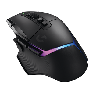 Logitech G502 X PLUS, melna - Bezvadu datorpele