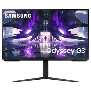 Samsung Odyssey G3, 32'', FHD, LED VA, 165 Гц, черный - Монитор LS32AG320NUXEN