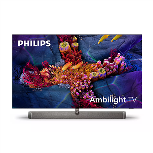 Philips OLED937, 65'', 4K UHD, OLED, central stand, gray - TV