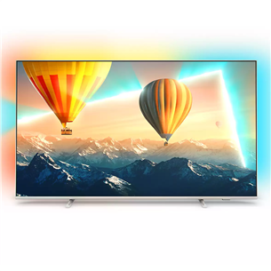 Philips PUS8057, 43'', Ultra HD, LED LCD, sānu statīvs, pelēka - Televizors 43PUS8057/12
