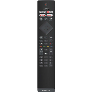 Philips PUS8057, LED 4K UHD, 50", sānu statīvs, pelēka - Televizors