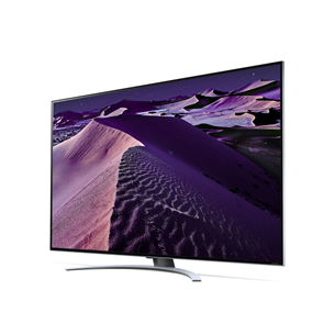 LG QNED873QB, 65'', Ultra HD, QNED MiniLED, centra statīvs, melna/pelēka - Televizors