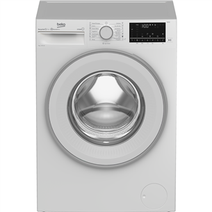 Beko, 7 kg, dziļums 49,6 cm, 1400 apgr/min. - Veļas mazgājamā mašīna ar priekšējo ielādi B3WFU7744WB