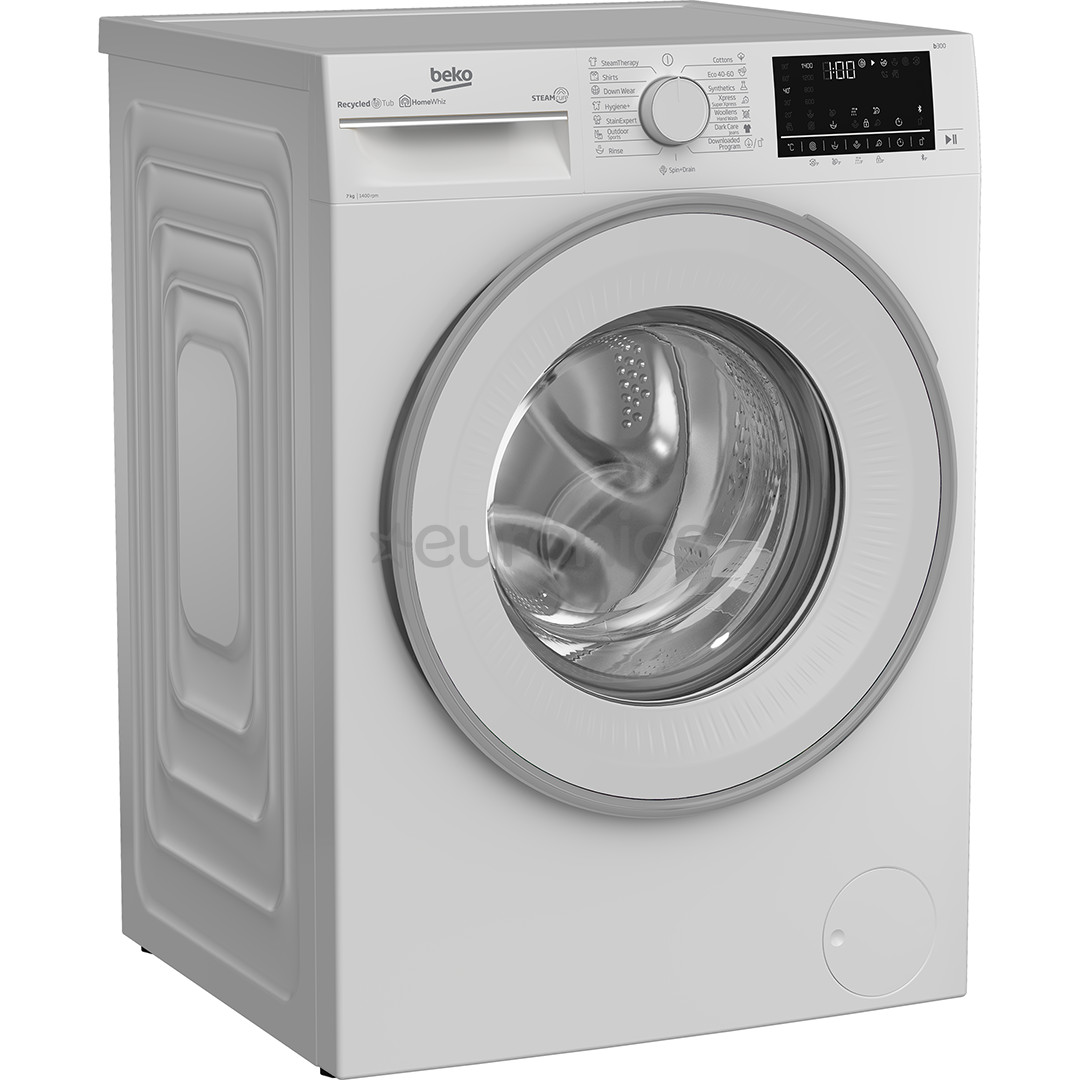 Beko, Beyond, 7 kg, depth 49.6 cm, 1400 rpm - Front Load Washing Machine
