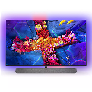 Philips OLED937, 65'', 4K UHD, OLED, central stand, gray - TV