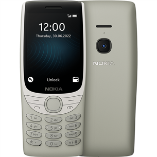 Nokia 8210 4G, bēša - Mobilais telefons