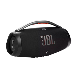 JBL Boombox 3, melna - Portatīvais bezvadu skaļrunis