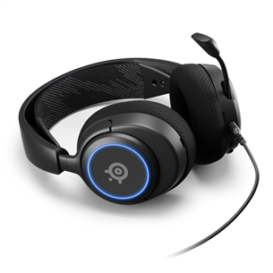 Steelseries Arctis Nova 3, melna - Austiņas ar mikrofonu 61631