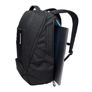 Thule Accent, 16'', 26 L, melna - Mugursoma portatīvajam datoram