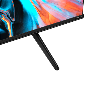 Hisense E7HQ, 55'', 4K UHD, QLED, боковые ножки, черный - Телевизор