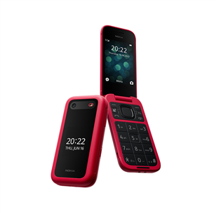 Nokia 2660 Flip, sarkana - Mobilais telefons