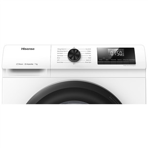 Hisense, 7 kg, depth 39 cm, 1200 rpm - Front Load Washing Machine