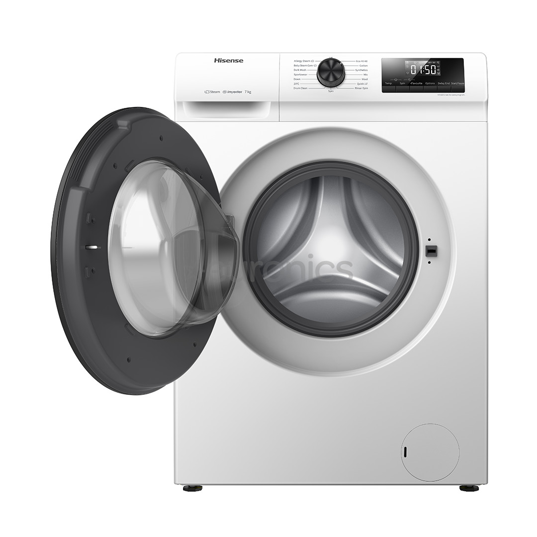Hisense, 7 kg, depth 39 cm, 1200 rpm - Front Load Washing Machine