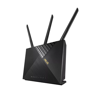 Asus 4G-AX56, 4G, melna - Bezvadu rūteris