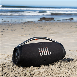 JBL Boombox 3, melna - Portatīvais bezvadu skaļrunis