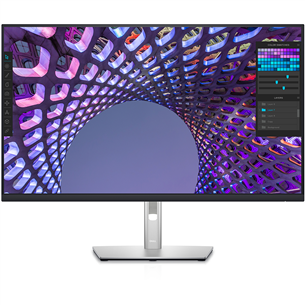 Dell P3223QE, 31.5'', UHD, LED IPS, USB-C, melna/sudraba - Monitors P3223QE