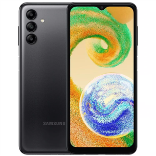 Samsung Galaxy A04s, 32 GB, melna - Viedtālrunis SM-A047FZKUEUE