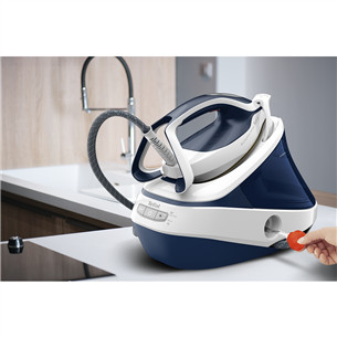 Tefal Pro Express Ultimate II, 3000 W, zila/balta - Gludināšanas sistēma