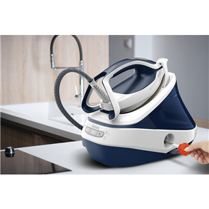 Tefal Pro Express Ultimate II, 3000 Вт, синий/белый - Гладильная система