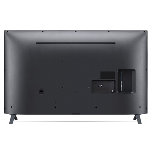 LG UQ7000, 55", 4K UHD, LED LCD, feet stand, black - TV