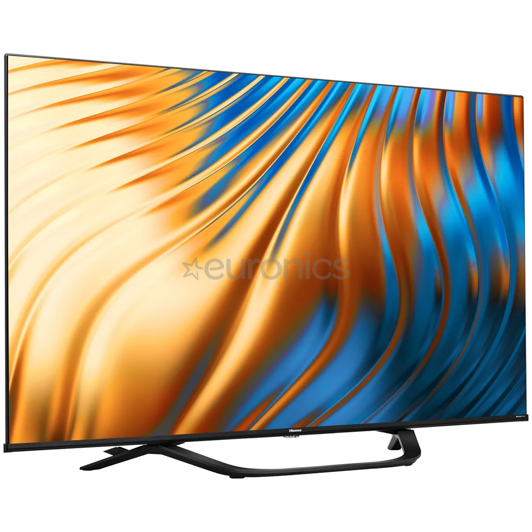 Hisense A63H, 43'', 4K UHD, LED LCD, боковые ножки, черный - Телевизор