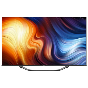 Hisense U7HQ, 55", 4K UHD, ULED, центральная подставка, черный - Телевизор