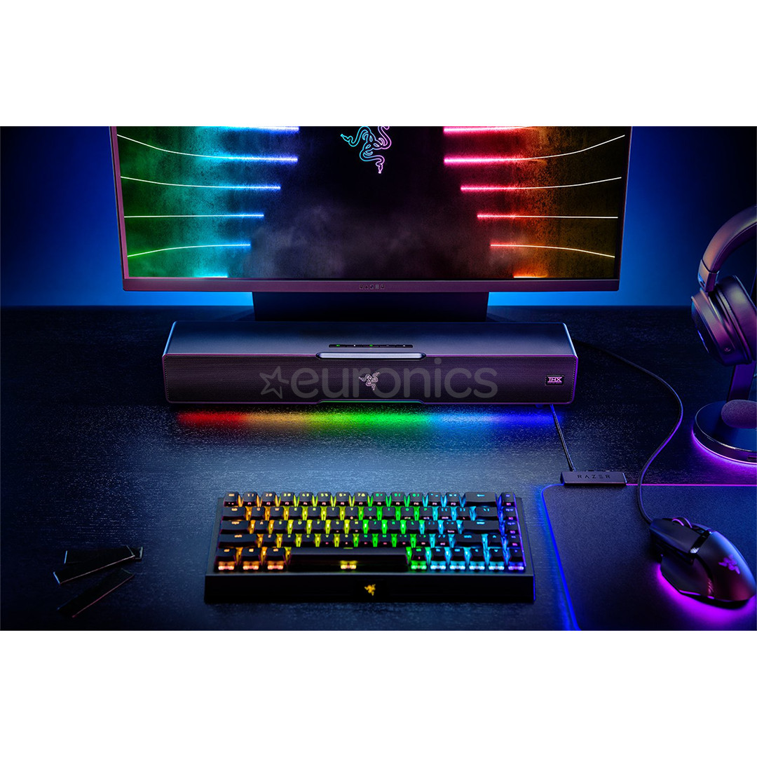 Razer Leviathan V2, саундбар, черный - Компьютерные колонки