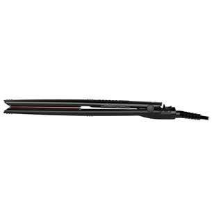 GA.MA Bella Tourmaline Red Ion LED, black - Hair straightener