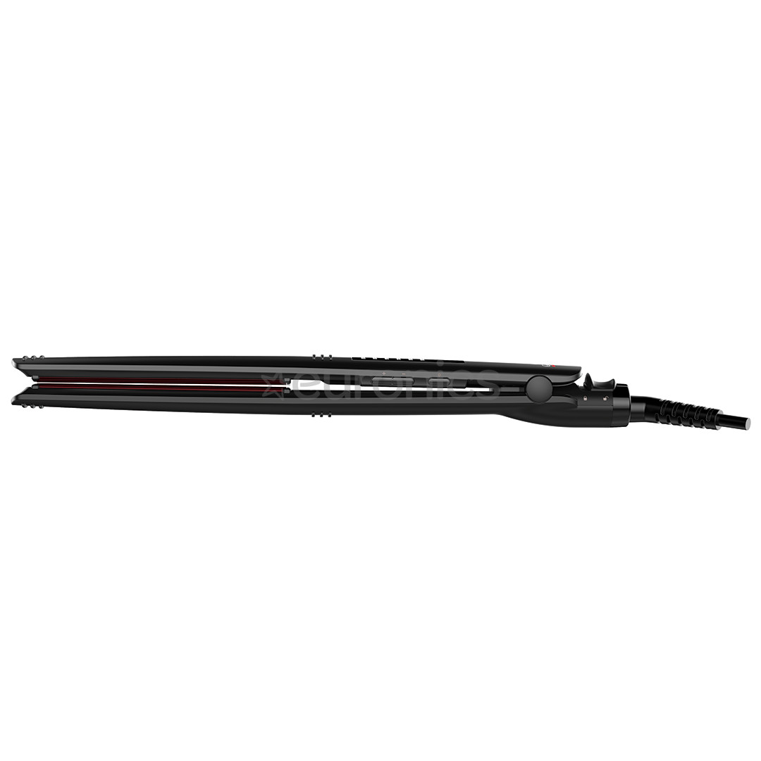 GA.MA Bella Tourmaline Red Ion LED, black - Hair straightener