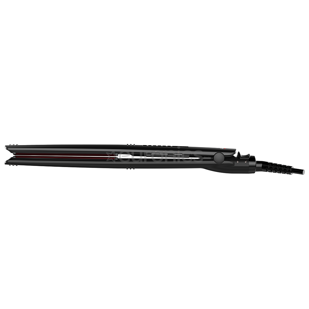 GA.MA Bella Tourmaline Red Ion LED, black - Hair straightener