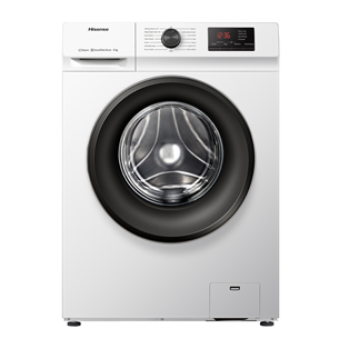 Hisense, 6 kg, dziļums 40 cm, 1000 apgr/min - Veļas mazgājamā mašīna ar priekšējo ielādi WFVB6010EM