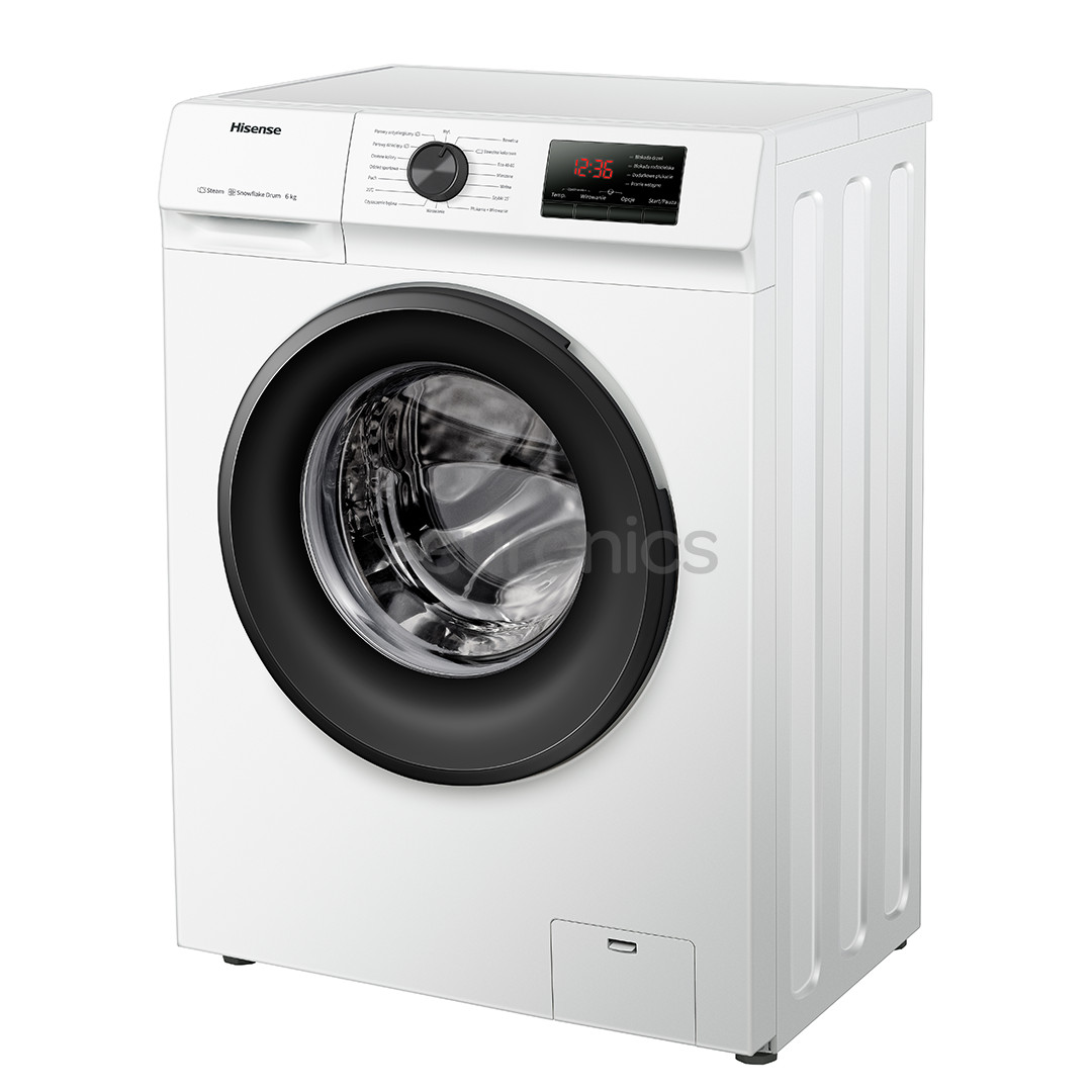 Hisense, 6 kg, depth 40 cm, 1000 rpm - Front Load Washing Machine