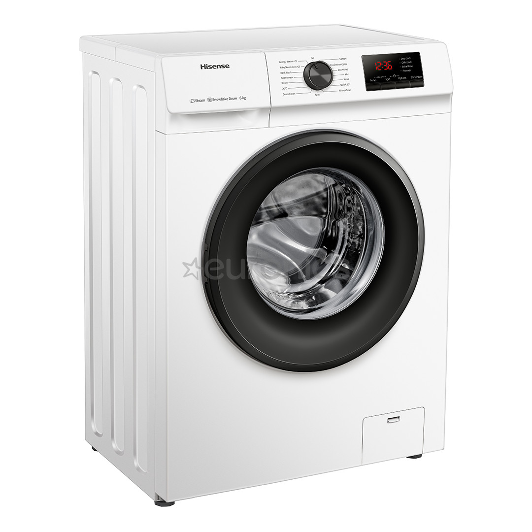 Hisense, 6 kg, depth 40 cm, 1000 rpm - Front Load Washing Machine