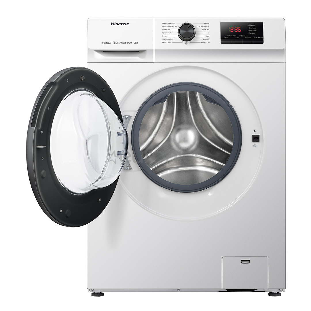 Hisense, 6 kg, depth 40 cm, 1000 rpm - Front Load Washing Machine