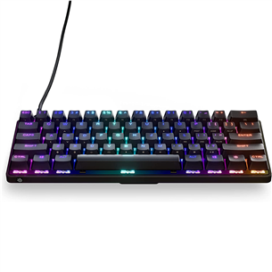 Steelseries Apex 9 Mini, OptiPoint optical switches, US, mehāniskā, melna - Klaviatūra