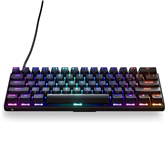 SteelSeries Apex 5 Full Size Wired Mechanical Hybrid Blue Tactile & Clicky  Switch Gaming Keyboard with RGB Backlighting Black 64532 - Best Buy