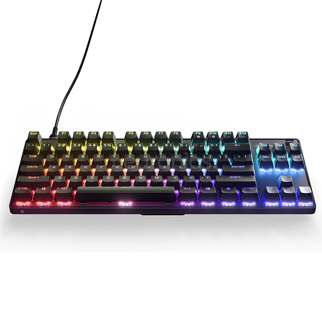 Steelseries Apex 9 TKL, OptiPoint optical switches, US, mehāniskā, melna - Klaviatūra