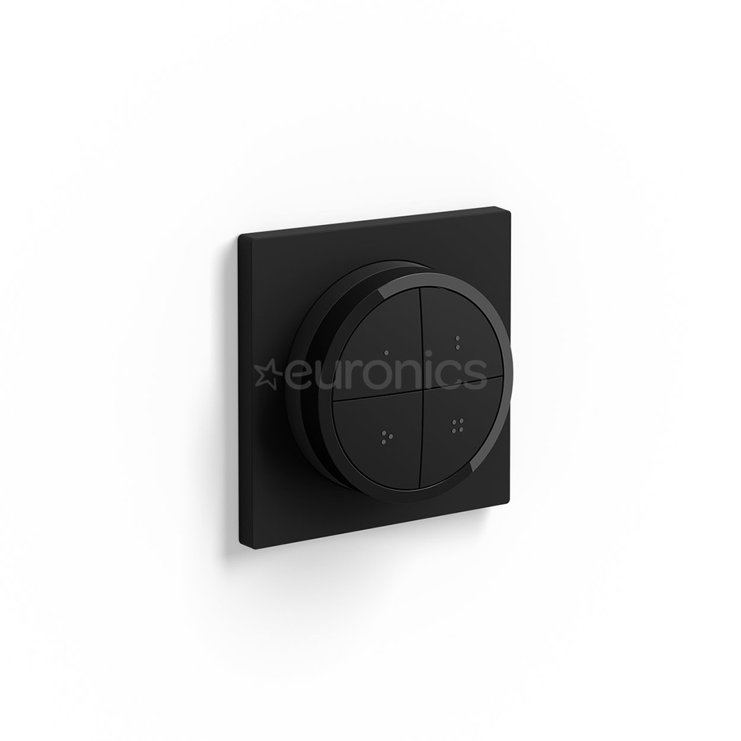 Philips Hue Tap Dial Switch EU, melna - Bezvadu slēdzis