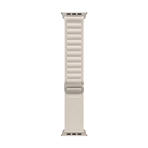 Apple Watch 49mm, Alpine Loop, S izmērs, bēša - Siksniņa pulkstenim MQE53ZM/A