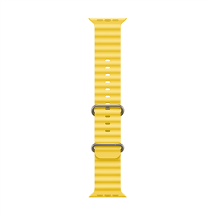 Apple Watch 49mm, Ocean Band, dzeltena - Siksniņa pulkstenim MQEC3ZM/A