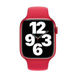 Apple Watch 45mm, Sport Band, (PRODUCT)RED - Siksniņa pulkstenim