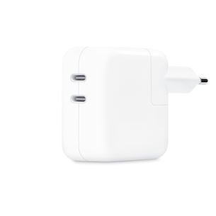 Apple 35W Dual USB‑C Port, balta - Lādētājs