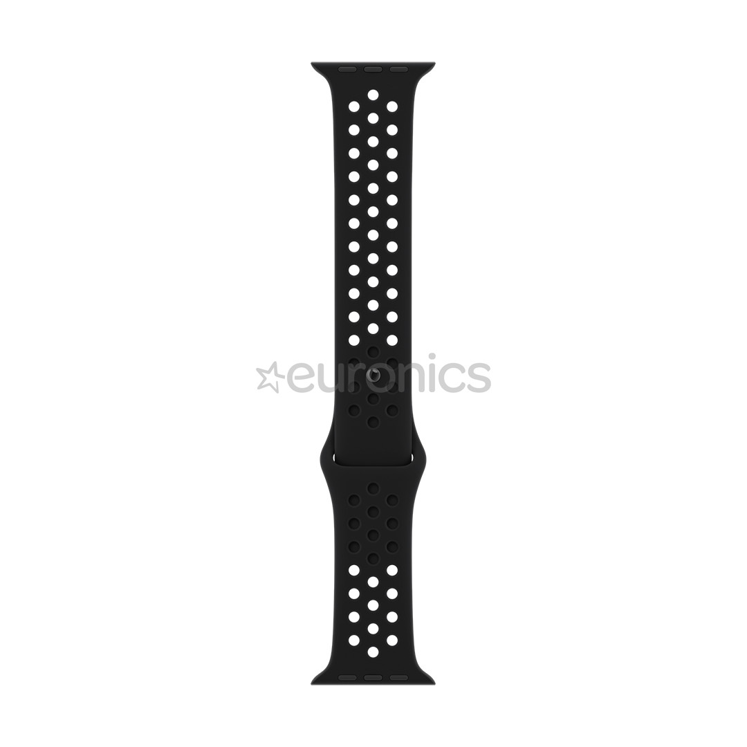 Apple Watch 41mm, Nike Sport Band, melna - Siksniņa pulkstenim