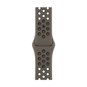 Apple Watch 41 мм, Nike Sport Band, серо-коричневый - Сменный ремешок MPGT3ZM/A
