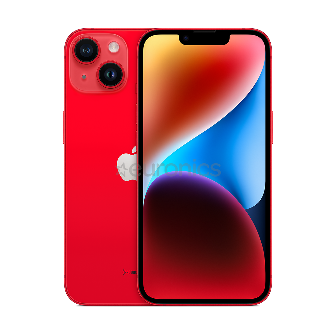 Apple iPhone 14, 256 GB, (PRODUCT)RED - Smartphone
