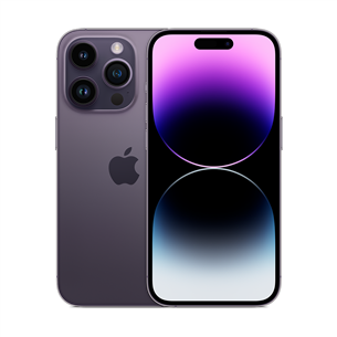 Apple iPhone 14 Pro, 128 GB, tumši violeta - Viedtālrunis