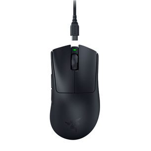 Razer DeathAdder V3 Pro, optiskā, melna - Bezvadu datorpele