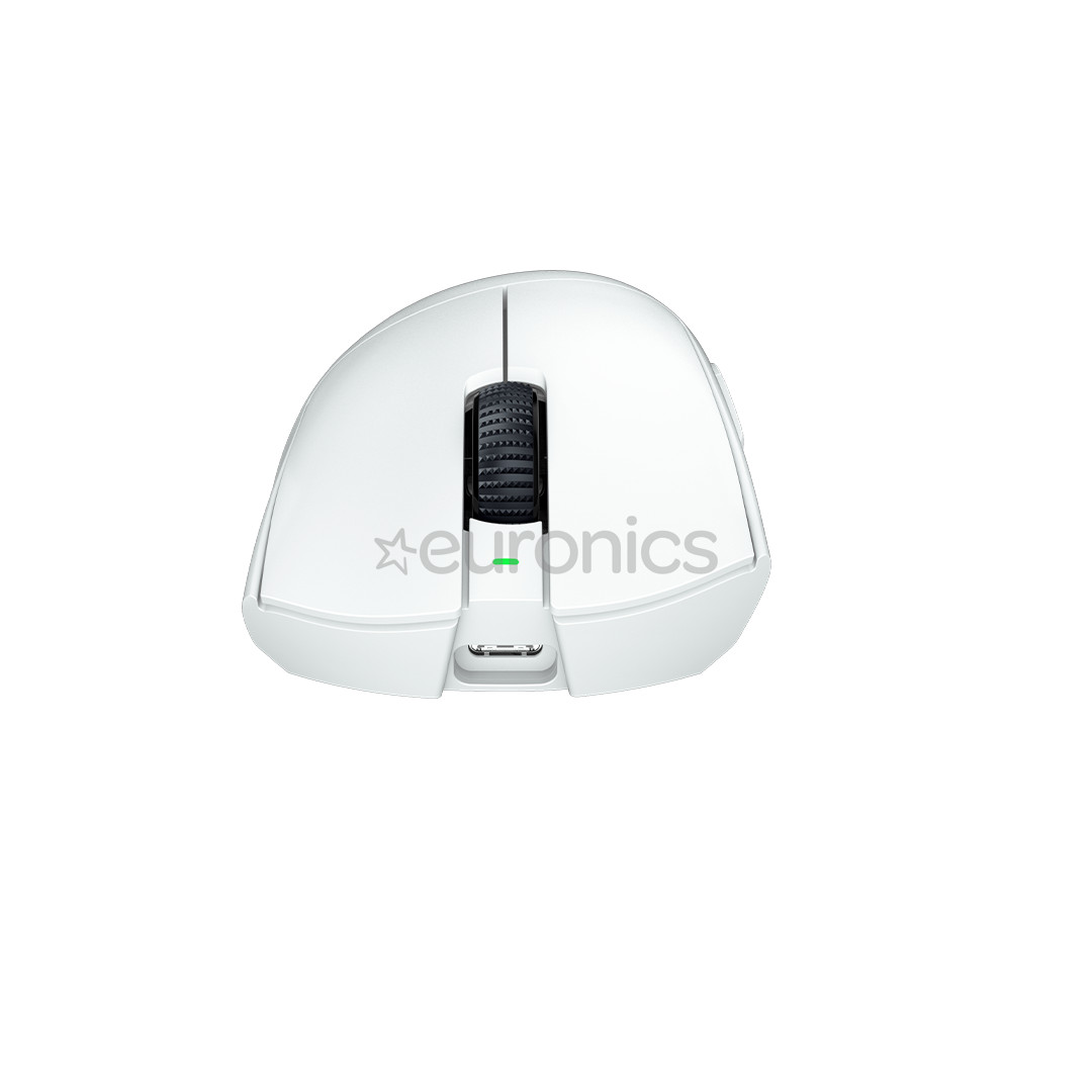 Razer DeathAdder V3 Pro, optiskā, balta - Bezvadu datorpele